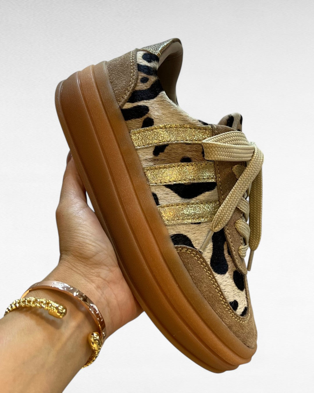TENNIS SAMY NEW PRINT STORE - CUERO BECERRO ANIMAL PRINT