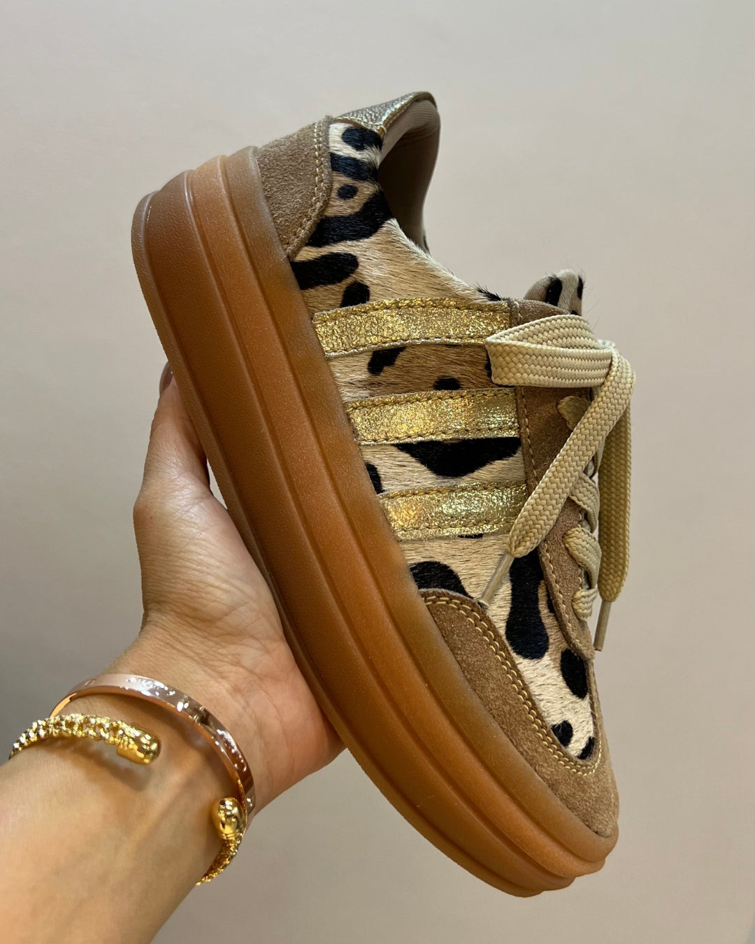 TENNIS SAMY NEW PRINT STORE - CUERO BECERRO ANIMAL PRINT