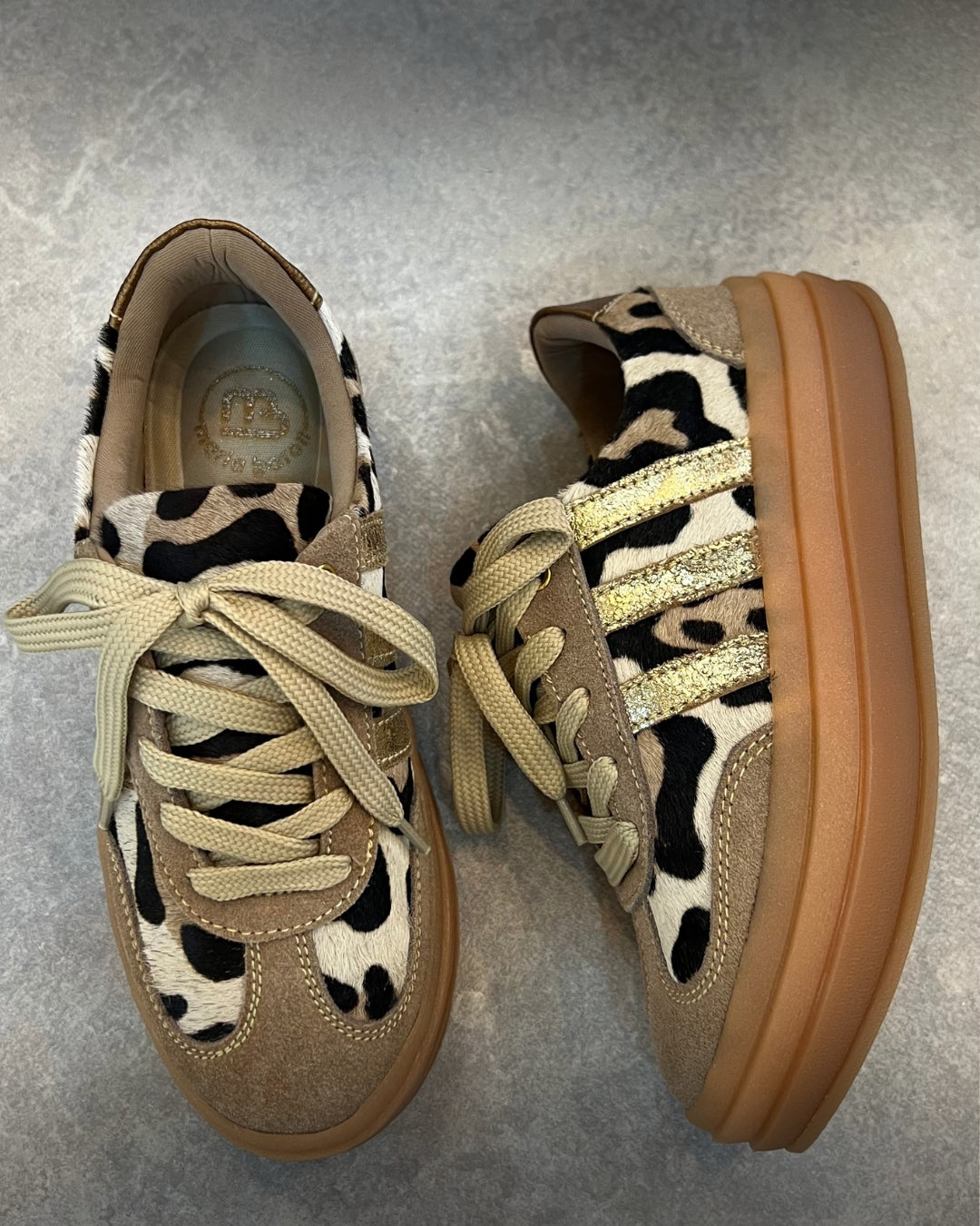 TENNIS SAMY NEW PRINT STORE - CUERO BECERRO ANIMAL PRINT
