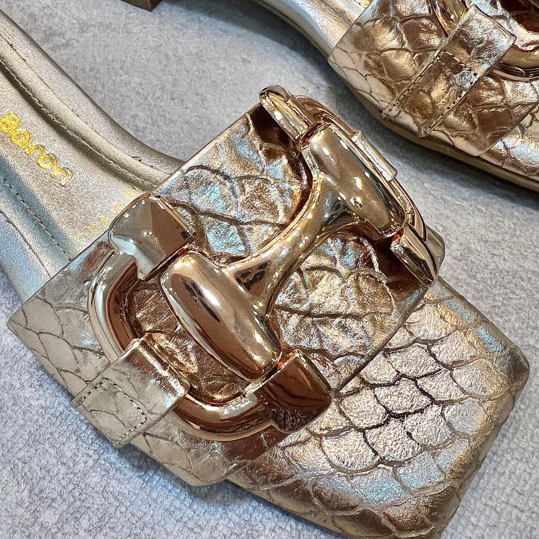 SANDALIA ELLA 2.5 STORE - CUERO DORADO