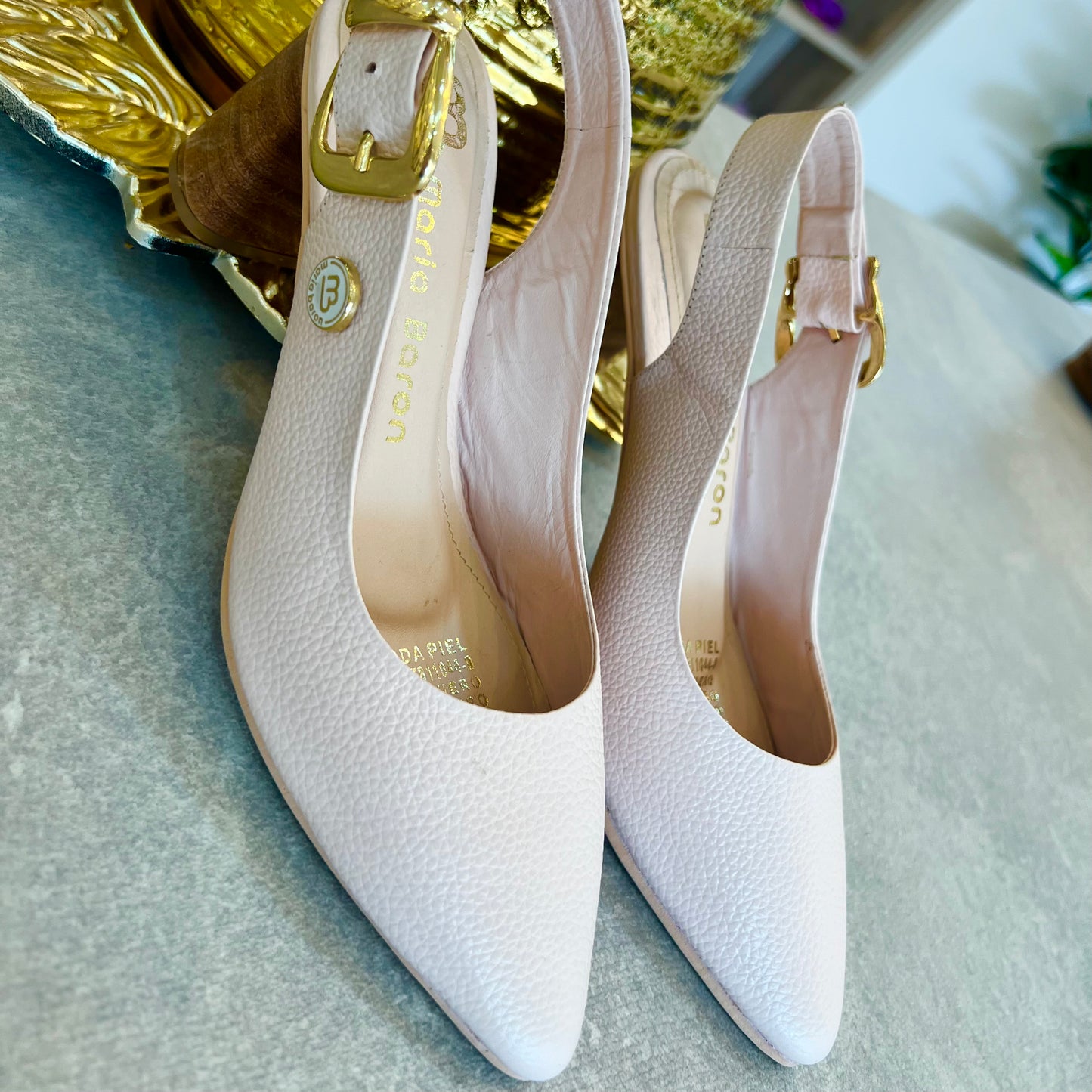 STILETTO ZOE STORE 7.5 - CUERO NUDE