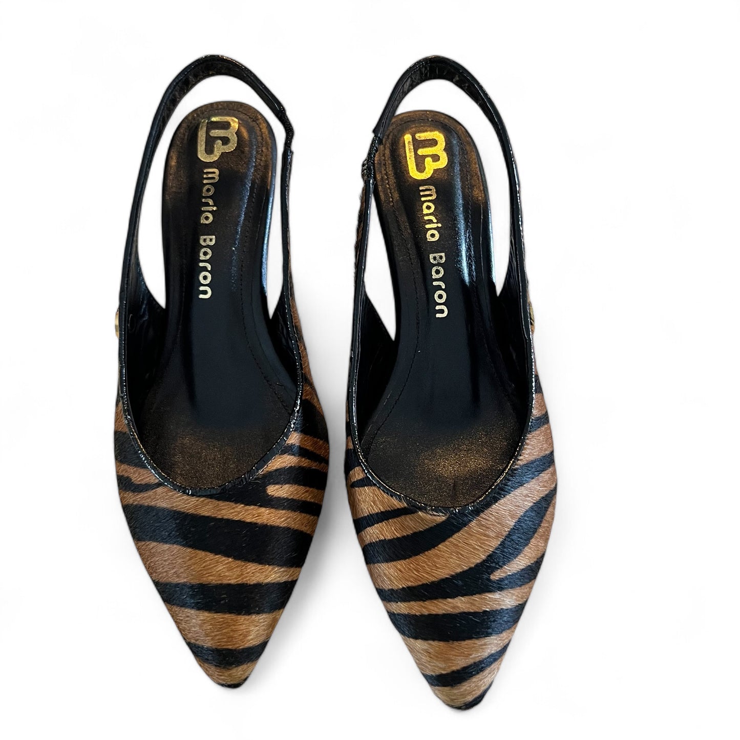 STILETTO VALENTINA STORE 3.5 - CUERO ANIMAL PRINT
