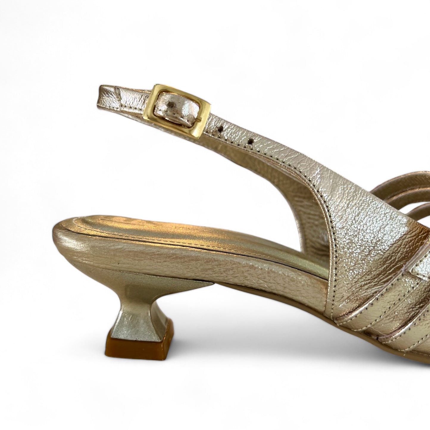 STILETTO MARY JANE 3.5 - CUERO DORADO STORE