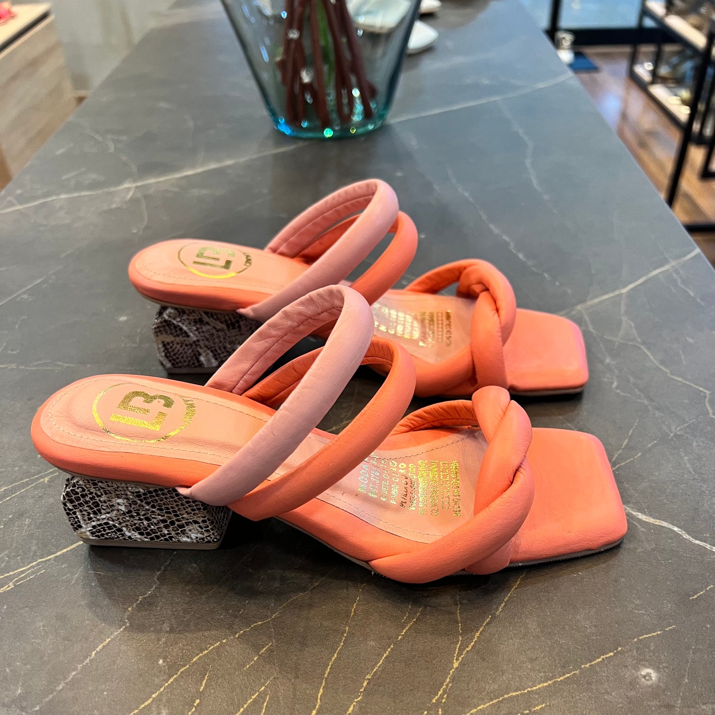 SANDALIA EVA 3.5 STORE - CUERO SALMON
