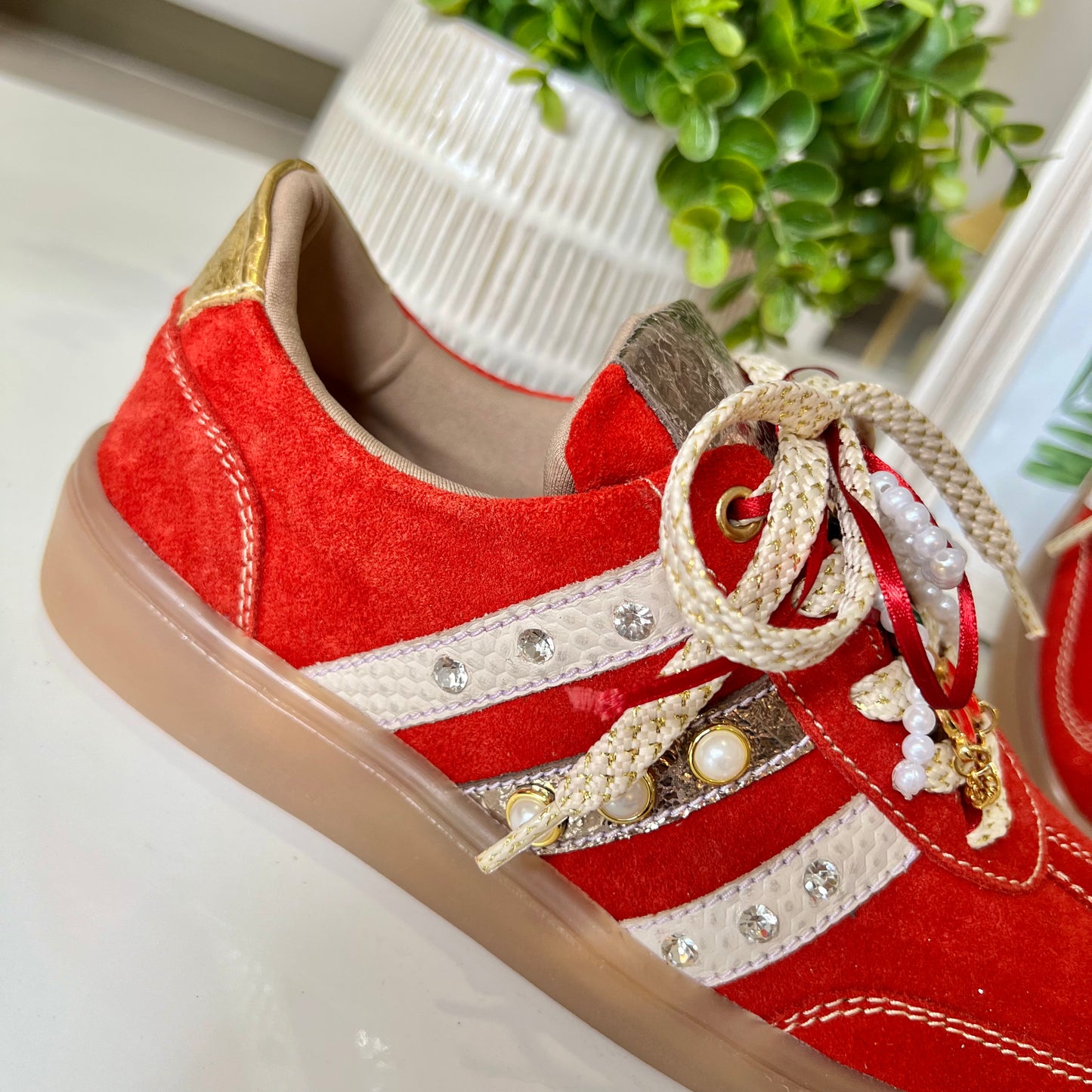 TENNIS SAMY CHERRY STORE - CUERO ROJO