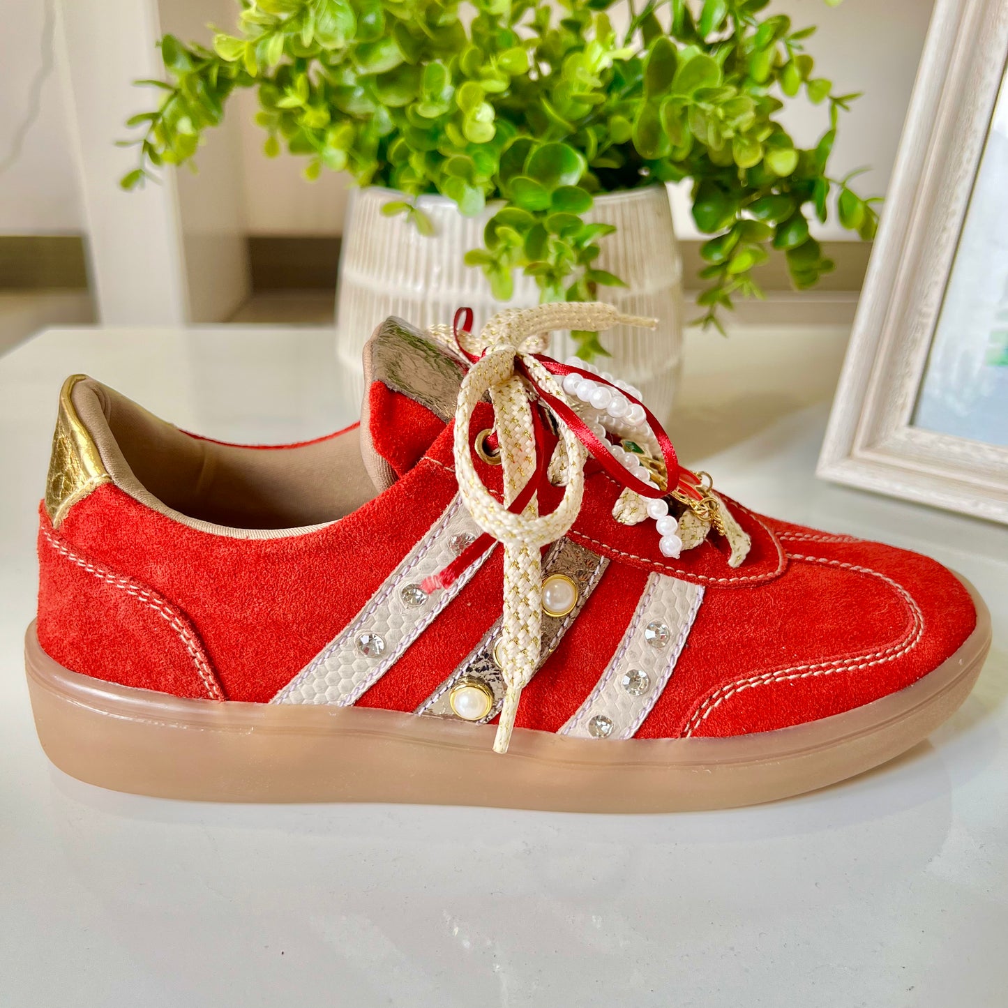 TENNIS SAMY CHERRY STORE - CUERO ROJO