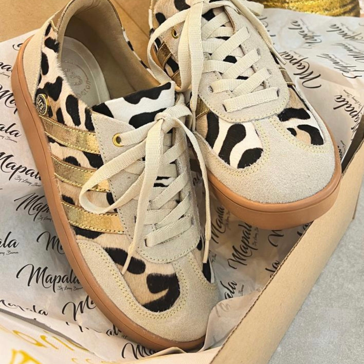 TENNIS SAMY PRINT STORE - CUERO BECERRO ANIMAL PRINT