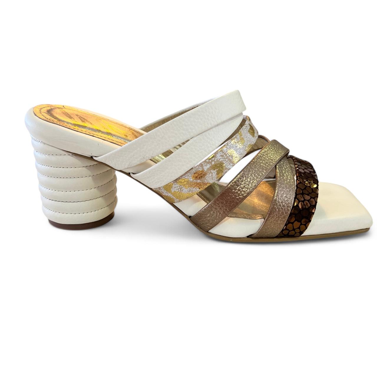 TACONES AMADA 5.5 CUERO BLANCO