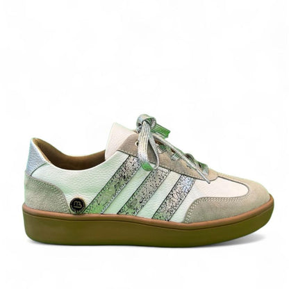 TENNIS SAMY STORE - CUERO BLANCO * PLATA