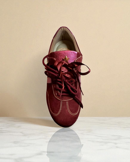 TENNIS SALLI STORE - NEW 2025 - CUERO BORGOÑA