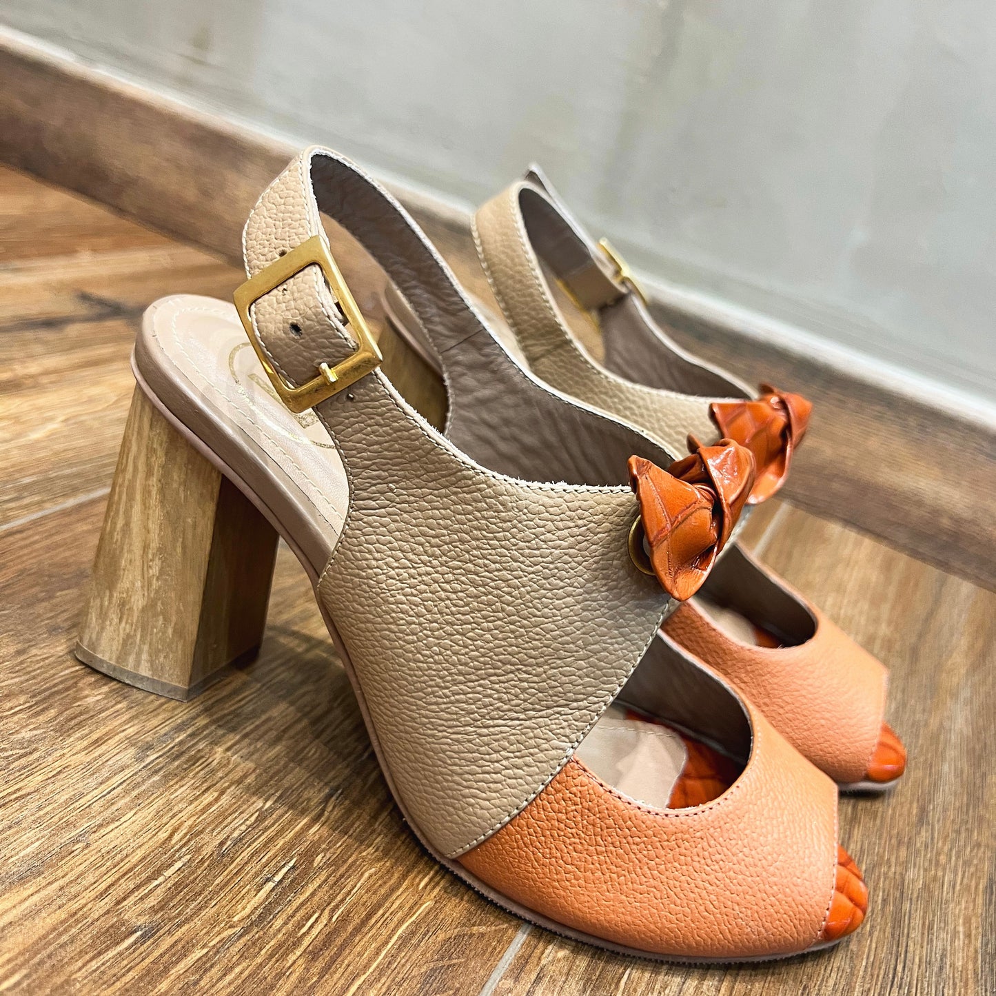 SANDALIA ALEA 7.5 STORE TAUPE * TERRACOTA