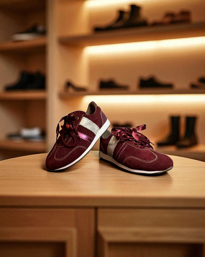 TENNIS SALLI STORE - NEW 2025 - CUERO BORGOÑA