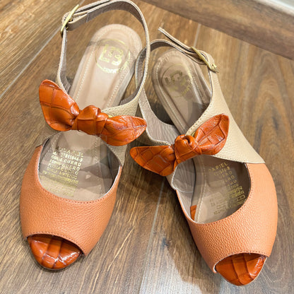 SANDALIA ALEA 7.5 STORE TAUPE * TERRACOTA