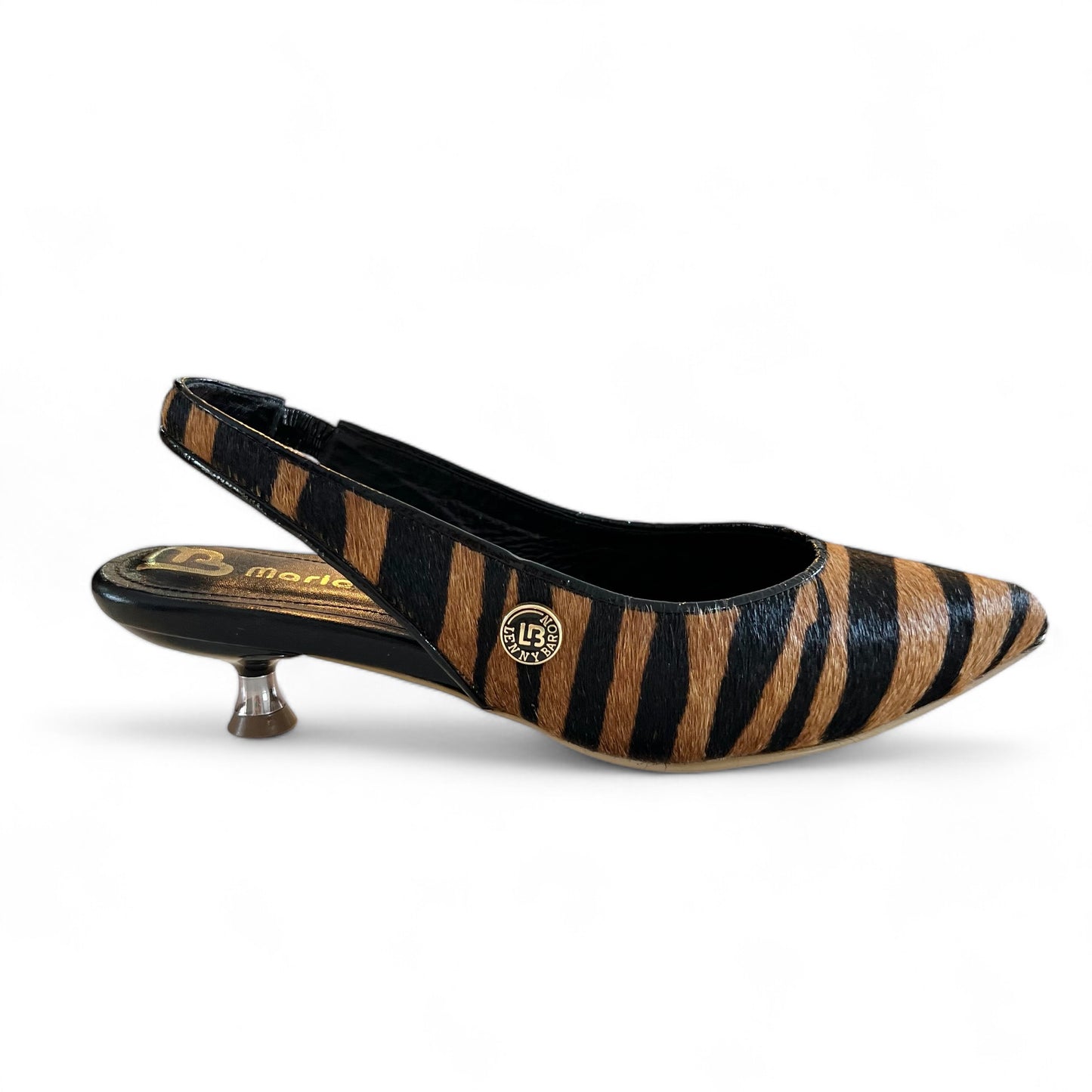 STILETTO VALENTINA STORE 3.5 - CUERO ANIMAL PRINT