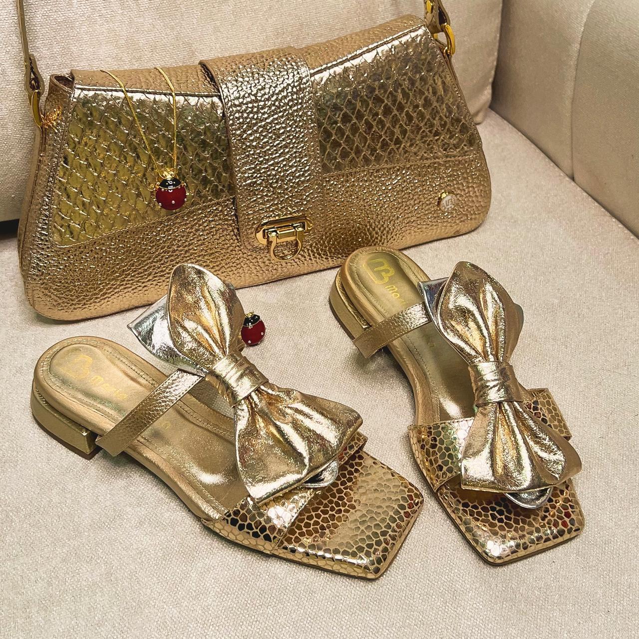 SANDALIA LAURA STORE 2.5 - CUERO DORADO