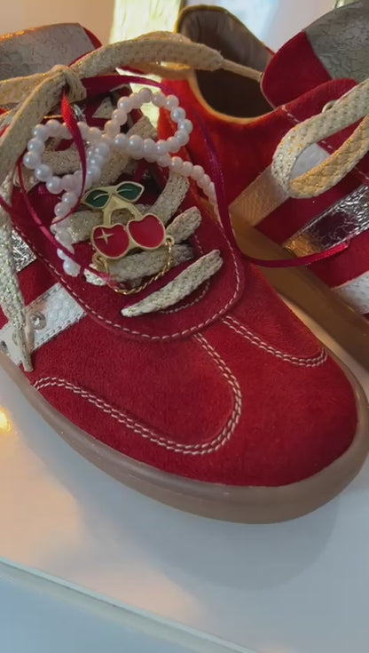 TENNIS SAMY CHERRY STORE - CUERO  ROJO